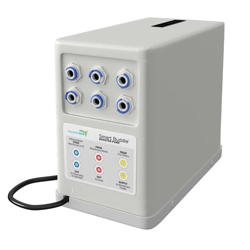 AquaticLife Smart Buddie Booster Pump for 150 GPD Reverse Osmosis Water Filter Systems