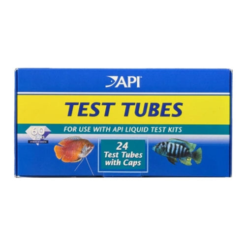 Aquarium Pharmaceuticals (API) Replacement Plastic Test Tube (24 Pack)
