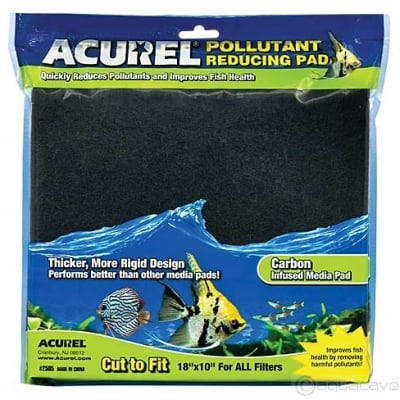 Acurel Pollutant Reducing Carbon Infused Media Pad, 10" x 18"