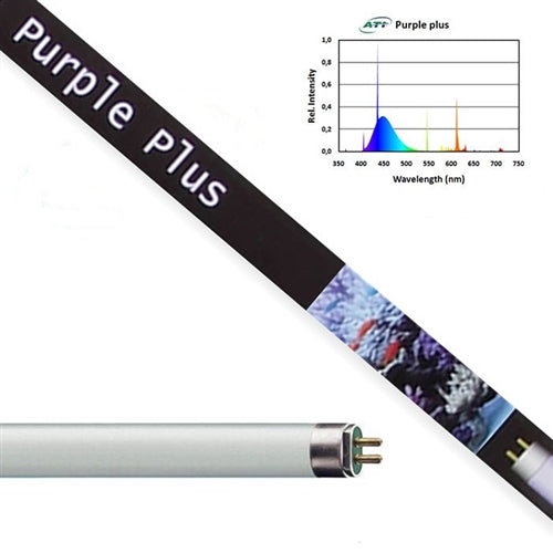 ATI 80W 60" Purple Plus T5 HO Lamp NO FREE FREIGHT **$14.95 Box Charge Per Order**