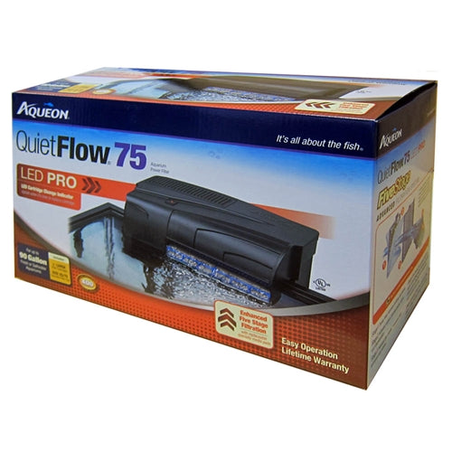 Aqueon QuietFlow 75 LED Pro Power Filter (Item #06079)
