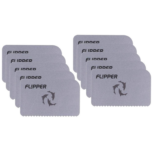Flipper Platinum Scraper Replacement Cards, 10 Count