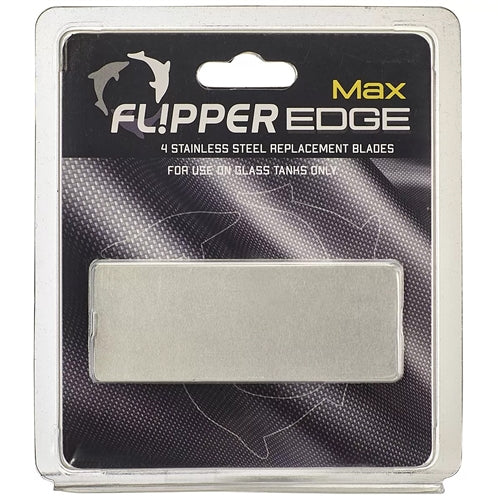 Flipper Stainless Steel Replacement Blades for Edge MAX (4 pack)