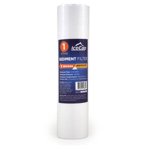 IceCap 1 Micron PP Sediment Reverse Osmosis Pre-Filter (IC-RI-PP101)