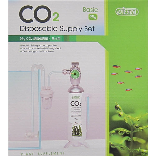 Ista Disposable CO2 Supply Set - Basic 95g (CAN NOT BE SHIPPED EXPEDITED OR TO HAWAII OR ALASKA)