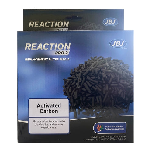 JBJ Reaction Pro 2 Filter Replacement Activated Carbon