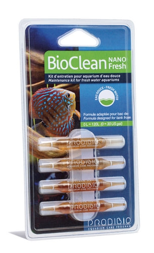 Prodibio BioClean Nano Freshwater, 4 Vials