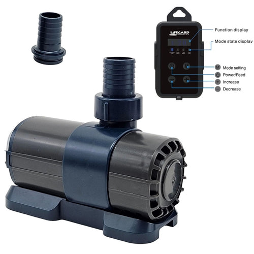 Lifegard Aquatics Quiet One DC Pump 3168 GPH with Controller
