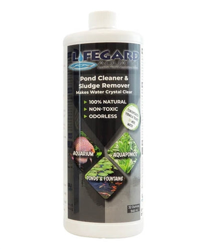 Lifegard Aquatics Pond/Aquarium Cleaner & Sludge Remover, 32 oz