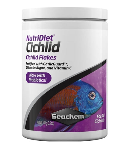 Seachem NutriDiet Cichlid Flakes, 100 gm