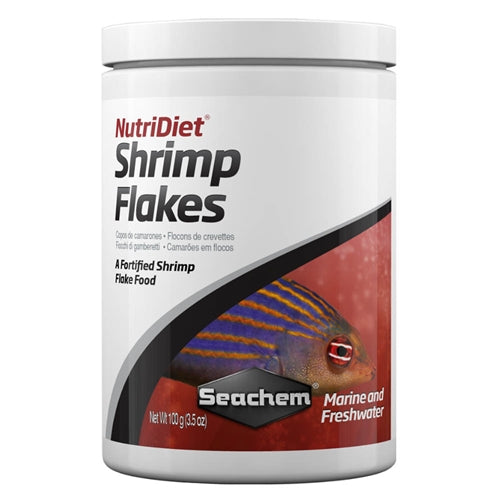 Seachem NutriDiet Shrimp Flakes, 100 gm