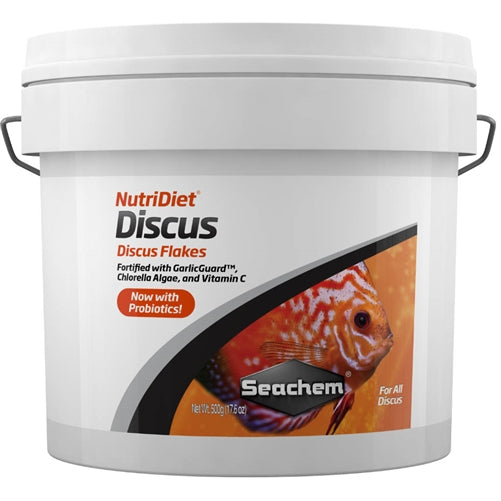 Seachem NutriDiet Discus Flakes, 500 gm