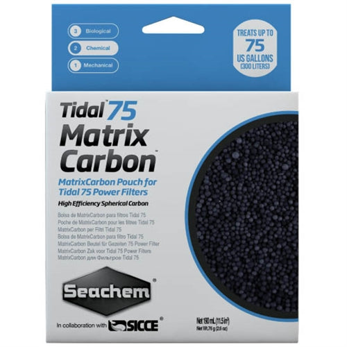Seachem Tidal 75 Filter Replacement Matrix Carbon 190 ml