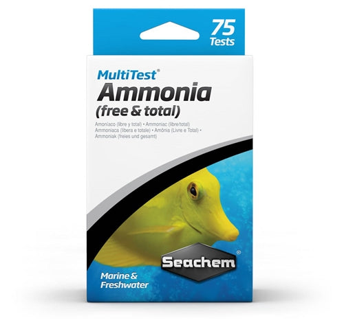 Seachem MultiTest Ammonia (free & total) Test Kit
