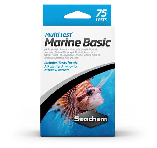 Seachem MultiTest Marine Basic Test Kit
