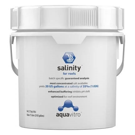 aquavitro Salinity Salt 75 Ltr (20 Gal) NO FREE FREIGHT