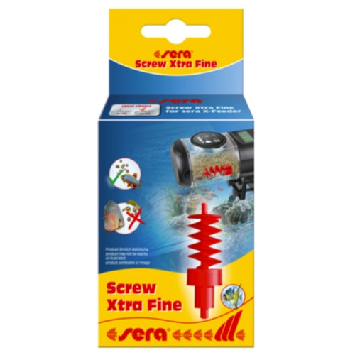 Sera X-Feeder Fish Feeder Screw, Xtra Fine