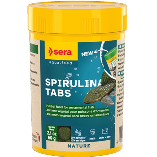 Sera Spirulina Tabs , 2.1 oz