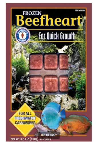 San Francisco Bay Beef Heart 3.5 oz, (WAREHOUSE PICKUP ONLY)