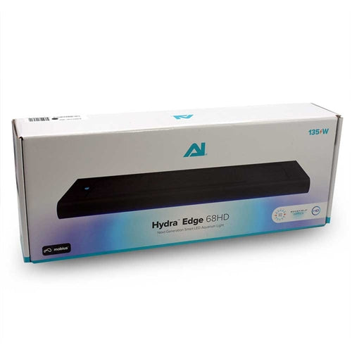 Aqua Illumination Hydra Edge 68HD LED Reef Light Fixture, Black