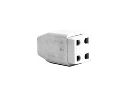 Aqua Ultraviolet Lamp End Connector, 4 Hole (Part # A40002)