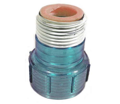 Aqua Ultraviolet Quartz Cap w/ Ring, Clear Blue