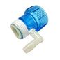 Aqua Ultraviolet Quartz Cap w/ Ring, Clear Blue TOP for OZONE UNITS