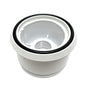 Aqua Ultraviolet UV Sterilizer Half Union, 3/4 inch Reducer Bushing, Without Threads, White