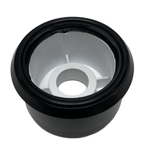 Aqua Ultraviolet UV Sterilizer Half Union, 3/4 inch Reducer Bushing, Without Threads, Black