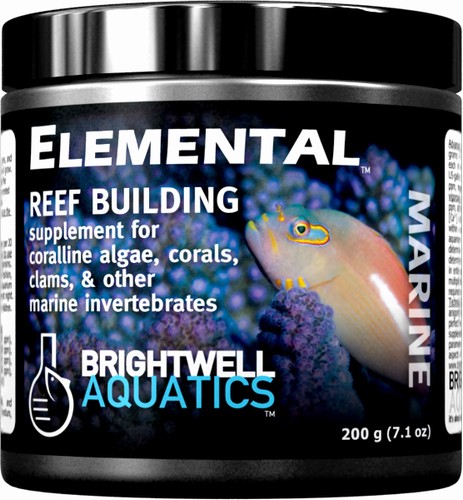 Brightwell Aquatics Elemental Dry Reef Building Supplement, 400 grams