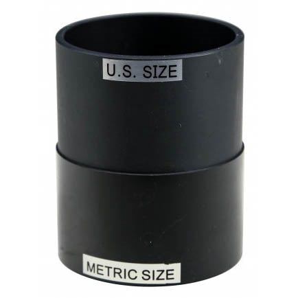 75mm Metric Spg X 2-1/2" Slip Standard Imperial PVC Adapter