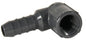 Schedule 40 PVC Elbow Insert Adapters 1/2" FPT x 3/4" Hose Barb