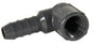Schedule 40 PVC Elbow Insert Adapters 1" FPT x 1" Hose Barb