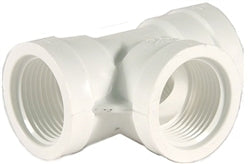 Schedule 40 PVC Tee 1-1/2" Thread x 1-1/2" Thread x 1-1/2" Thread