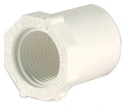 Schedule 40 PVC Reducer Bushing 2" Spg x 3/4" FTP