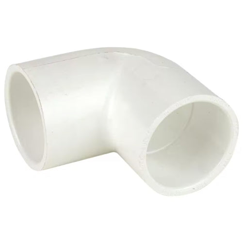 Dura Schedule 40 PVC Elbow 1" Slip X 1" Slip White