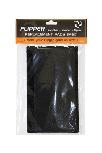 Flipper Max Replacement Pads NEW STYLE (1X Felt, 1X Scrubber Pad & 2X Small Pads)