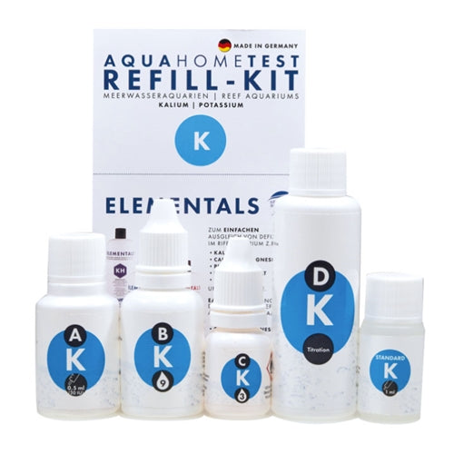 Fauna Marin AquaHomeTest Refill K Potassium Test Kit (CAN NOT BE SHIPPED EXPEDITED OR TO HAWAII OR ALASKA)
