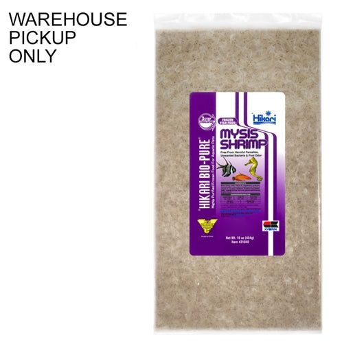 Hikari USA Bio-Pure Frozen Mysis Shrimp Fish Food, 16 oz (WAREHOUSE PICKUP ONLY)