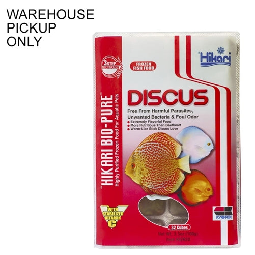 Hikari USA Discus Frozen Fish Food, 3.5 oz (WAREHOUSE PICKUP ONLY)