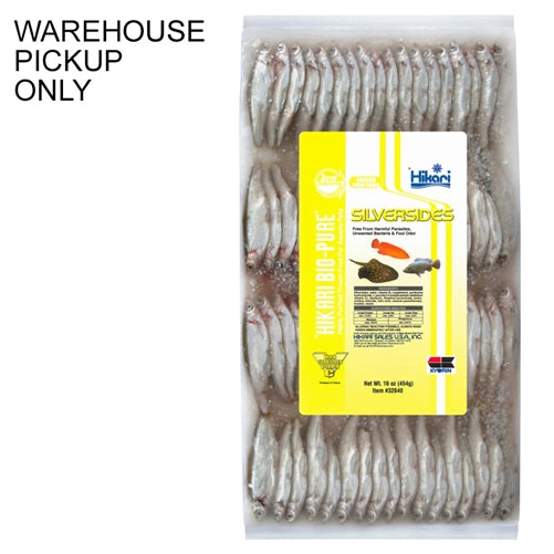 Hikari USA Silversides Frozen Fish Food, 16 oz (WAREHOUSE PICKUP ONLY)