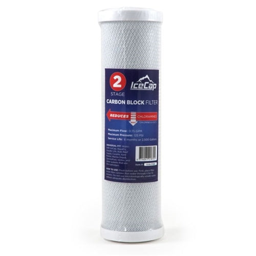 IceCap 2-Stage Carbon Block Filter (IC-RI-CT100C)