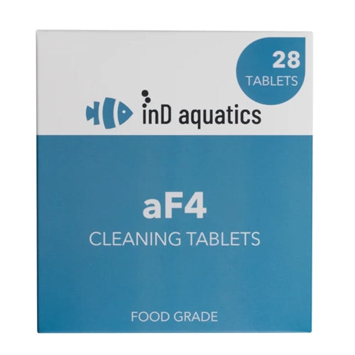 inD Aquatics aF4 Automatic Frozen Fish Food Feeder Cleaning Tabs