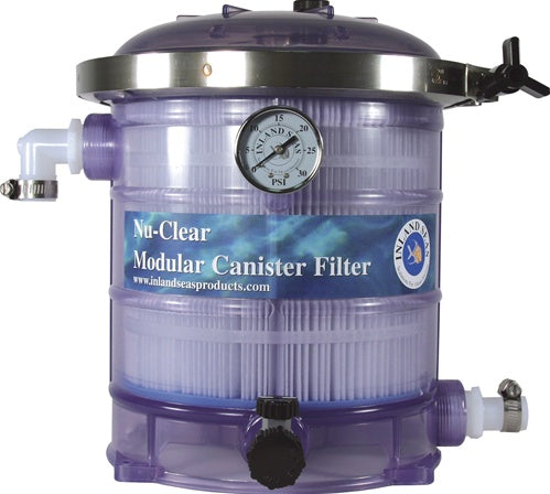 Inland Seas Nu-Clear Model 522 Mechanical & Chemical Canister Filter, 100 micron cartridge