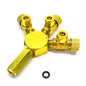 ista Metal CO2/Air Flow Regulator - 3 Way