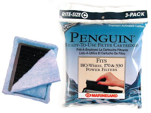 Marineland Penguin Rite-Size C Bio-Wheel 170 and 330 Replacement Filter Cartridge (3-Pack)