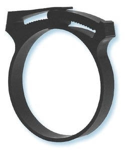 Black Nylon Hose Clamp for 1/2" ID Hose