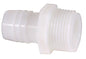 Nylon Straight Adapters 1" MPT x 1" Hose Barb