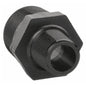 Reducing Nipple 1" x 3/4" Polypropylene, black