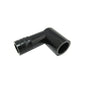Elbow 1" Hose Barb x 1" SPG Black (NON-PVC)